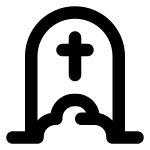 Grave SVG Icon
